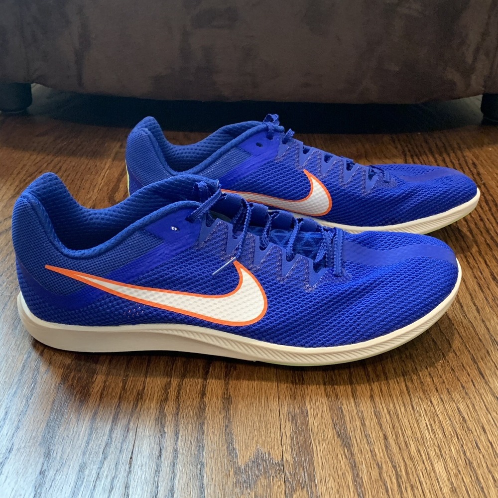 Nike Zoom Rival Blue Track & Field Shoes Spikes Men's Size 10.5 DC8749-401